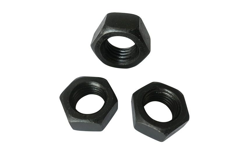 A hex nut is a nut with an internal machine screw thread and is often used with bolts